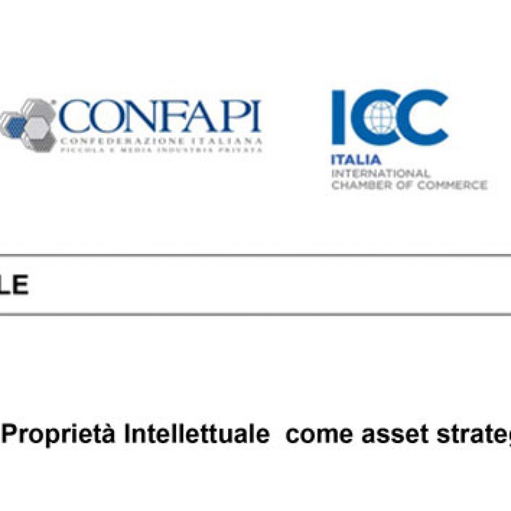 La Proprietà Intellettuale come asset strategico per le PMI e le start-up - Napoli, 17 settembre 2019
