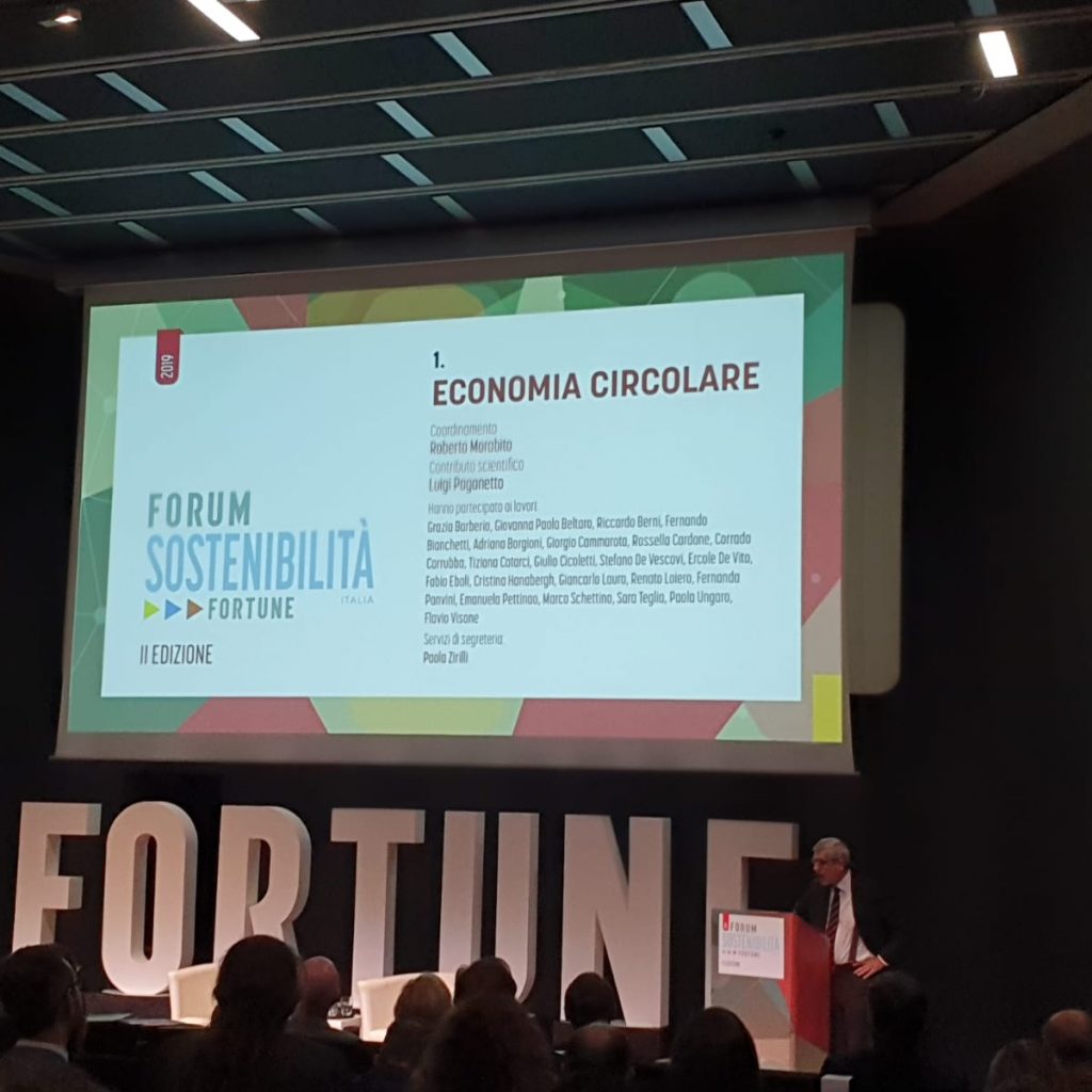 Forum Sostenibilità | Roma, 21 e 22 novembre 2019