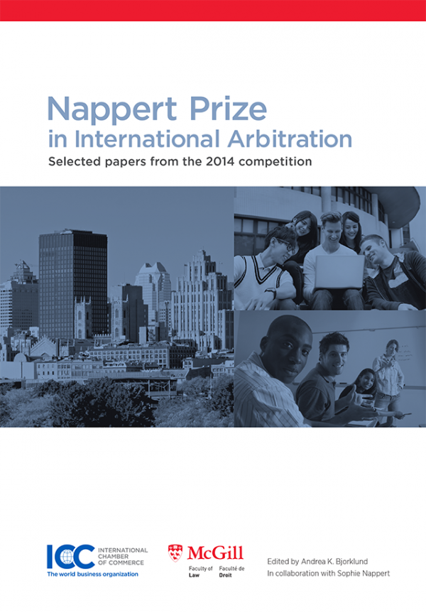 Nappert Prize in International Arbitration - Lingua inglese