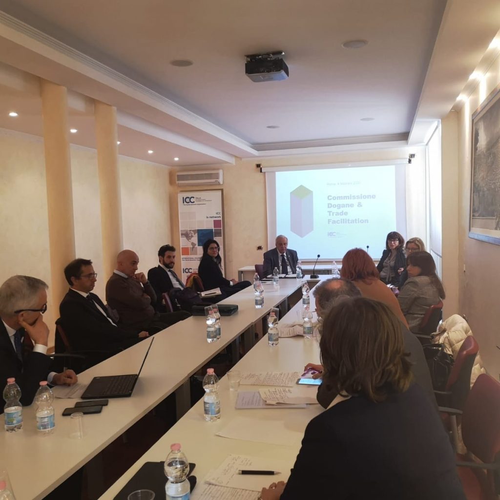 Riunione Commissione Dogane & Trade Facilitation | Roma, 4 febbraio 2020