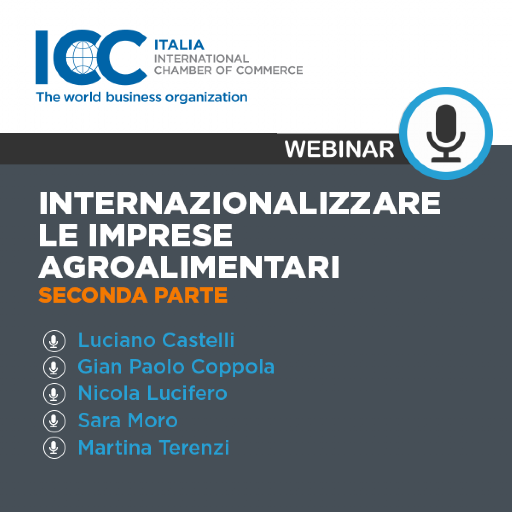 Sei un associato ICC Italia? Accedi al sito e guarda il webinar gratuitamente.

 

 