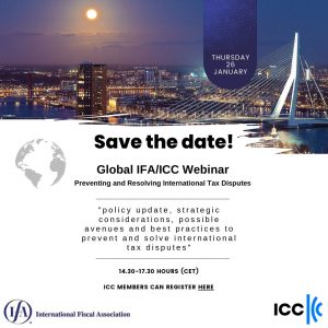 Global IFA-ICC Webinar Preventing and Resolving International Tax Disputes