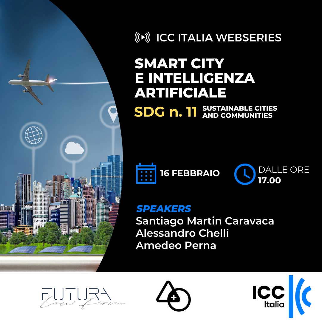 Smart City e Intelligenza Artificiale ICC Italia Live webinar