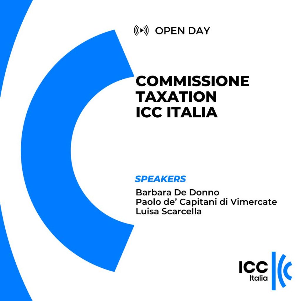 Open Day Commissione Taxation ICC Italia