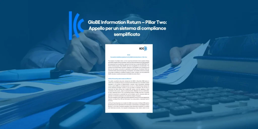 GloBE Information Return rendicontazione fiscale minima globale