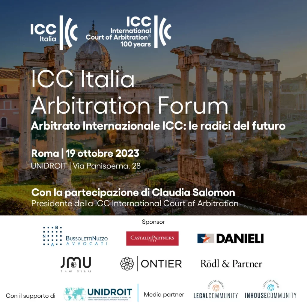 ICC Italia Arbitration Forum