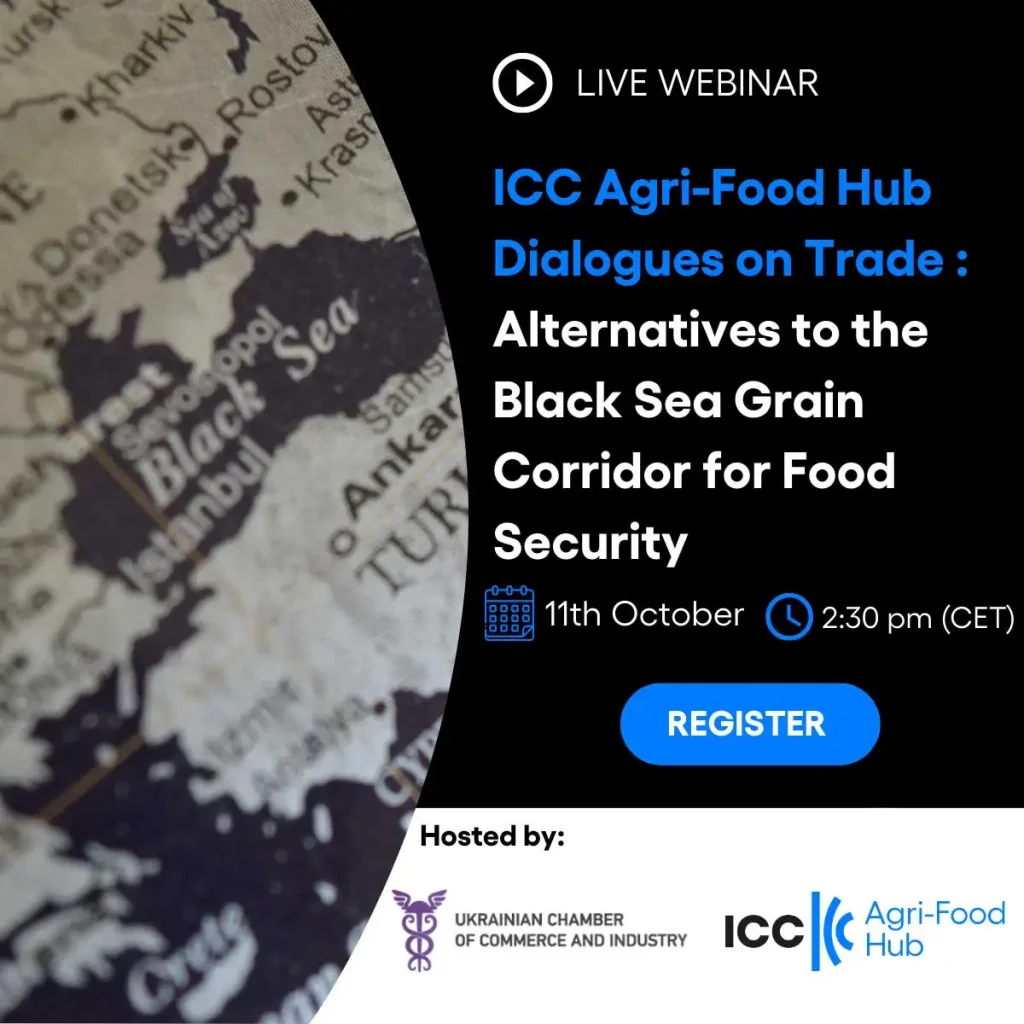 ICC Agri-Food Hub Dialogues on Trade: Alternatives to the Black Sea Grain Corridor for Food Security