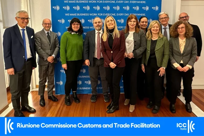 Riunione Commissione Customs & Trade facilitation. Roma, 14 febbraio 2024