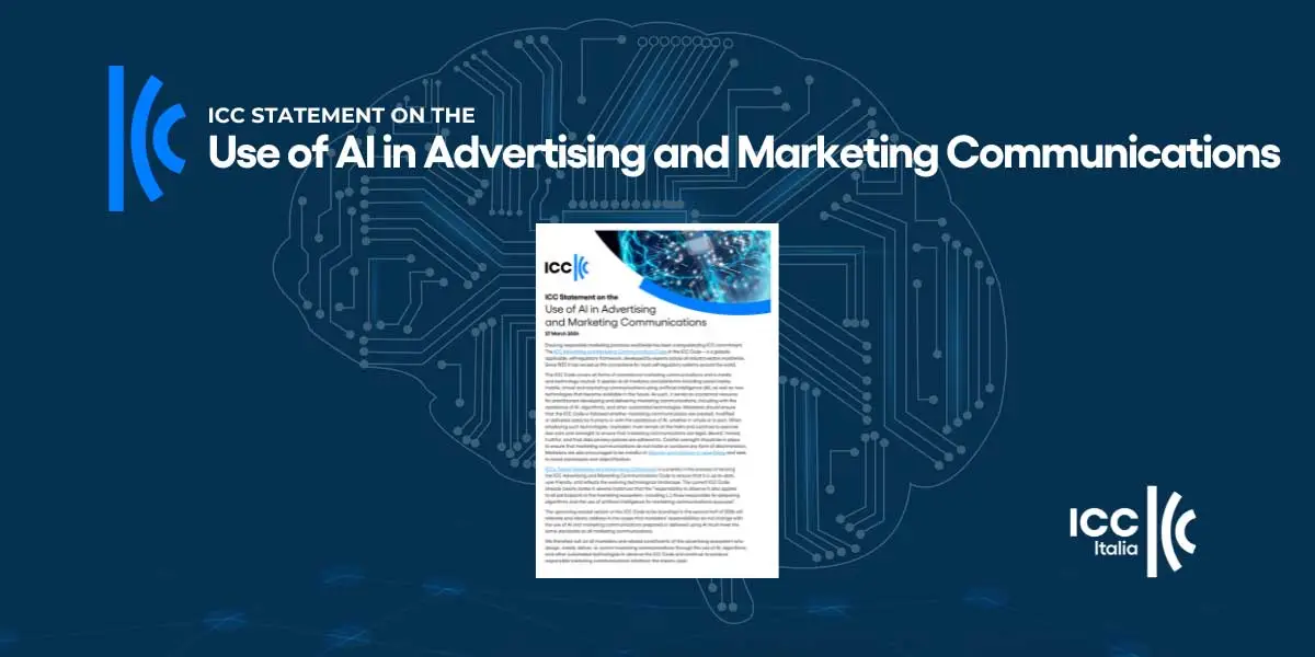 ICC Statement on the Use of AI in Advertising and Marketing Communications